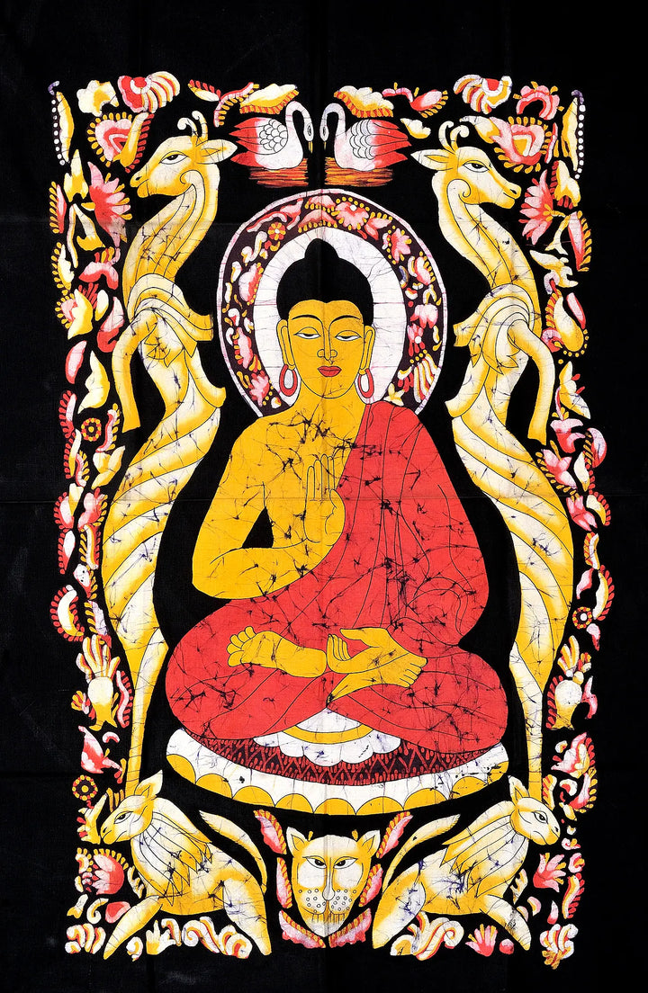 Crowning Glory of the Lion Clan Painting on Cotton · view 1