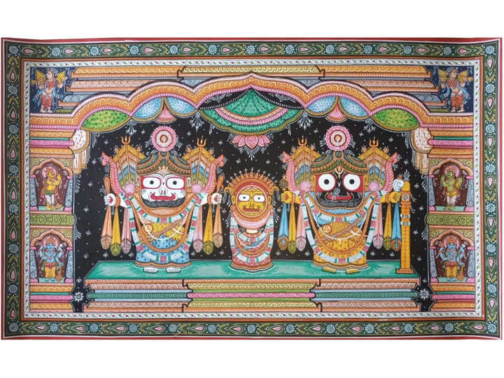Lord Jagannath Painting on Canvas · view 1