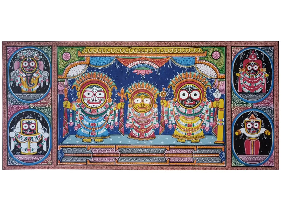 Jagannath Painting on Canvas