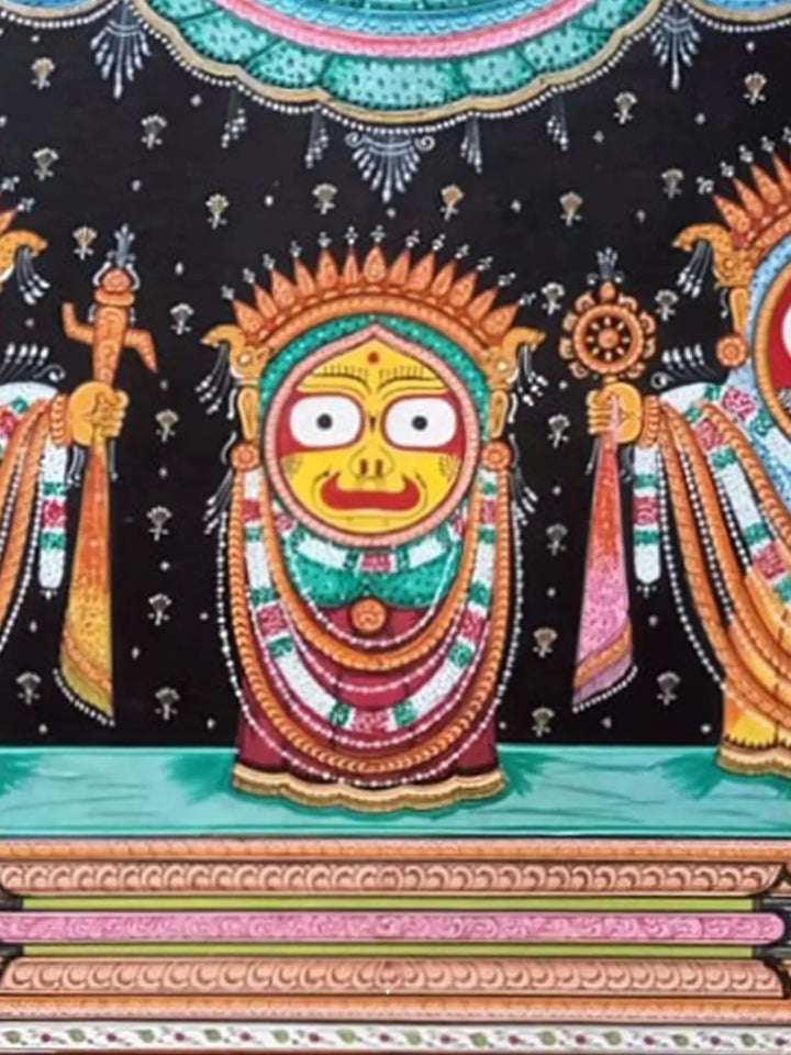 Jagannath Painting on Canvas · view 4
