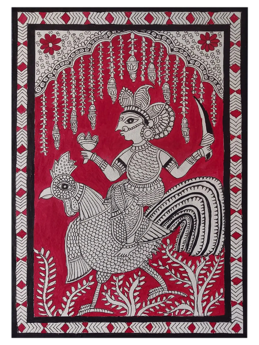 Mata Ni Pachedi - Story of Nomad Painting on Paper