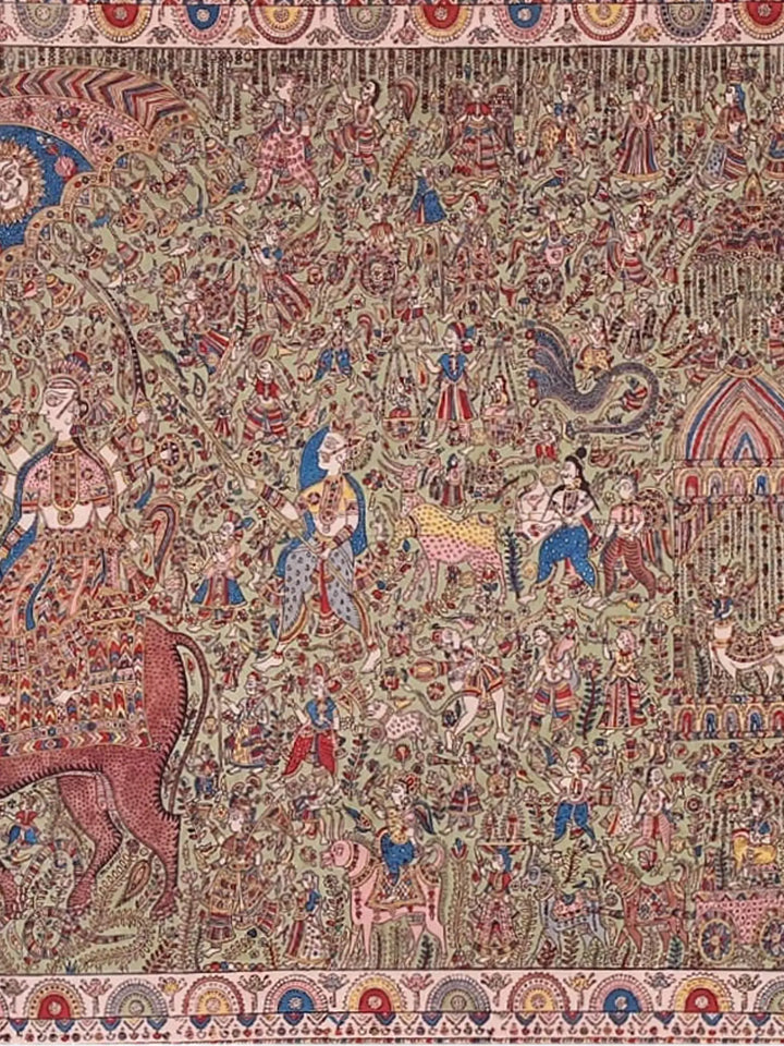 Goddess Durga - Mata Ni Pachedi Painting · view 4