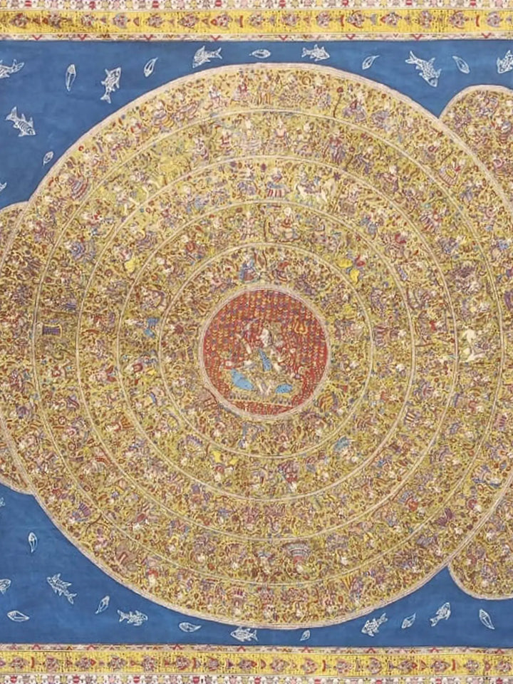 Attraction of Centre - Mata Ni Pachedi Painting · view 2