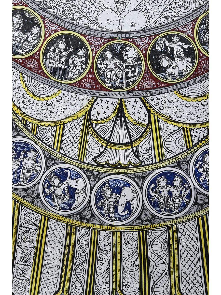 Jagannath Pattachitra Painting on Canvas