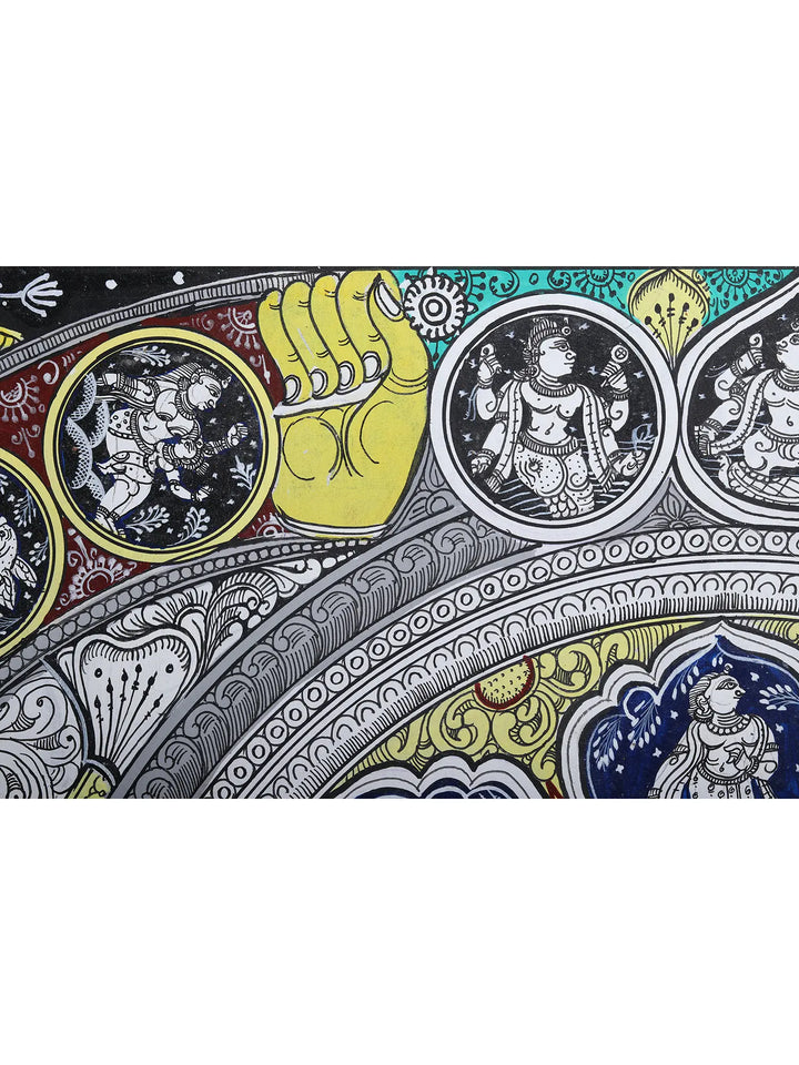 Jagannath Pattachitra Painting on Canvas · view 4