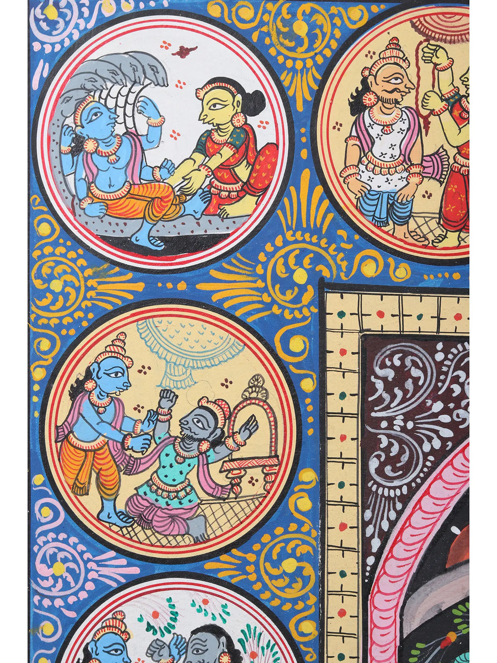 Episodes of Krishna's Story | Pattachitra Art By Purna Chandra