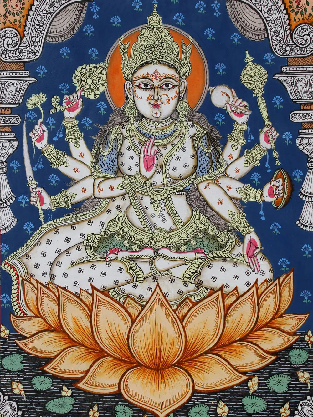 Masterpiece of Ashtalakshmi - Eight Forms of Goddess Lakshmi