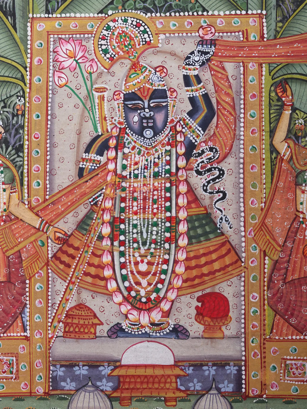 Shrinathji Pichhwai Art | Watercolor on Paper