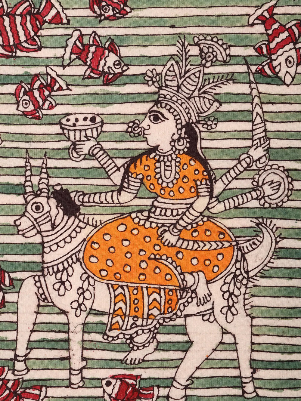 Worship Of Devi Maa - Mata Ni Pachedi | Madarpat Cotton | By Dilip Chitara