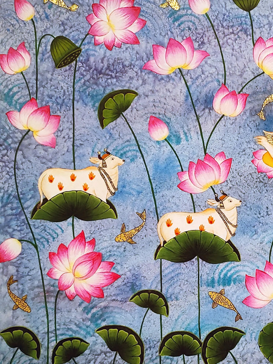 Kamal Talai Painting on Canvas