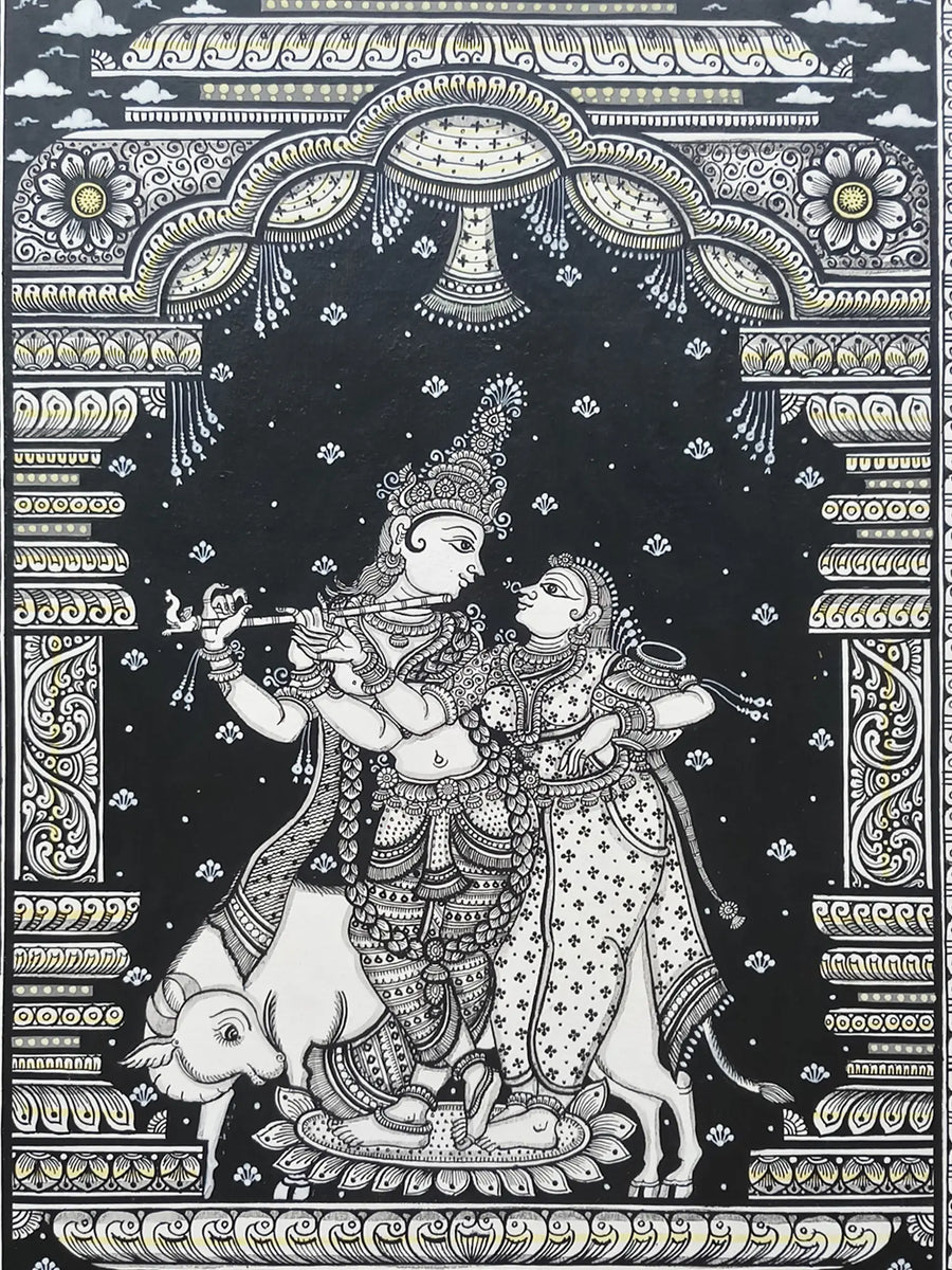 Divine Radha-Krishna Painting