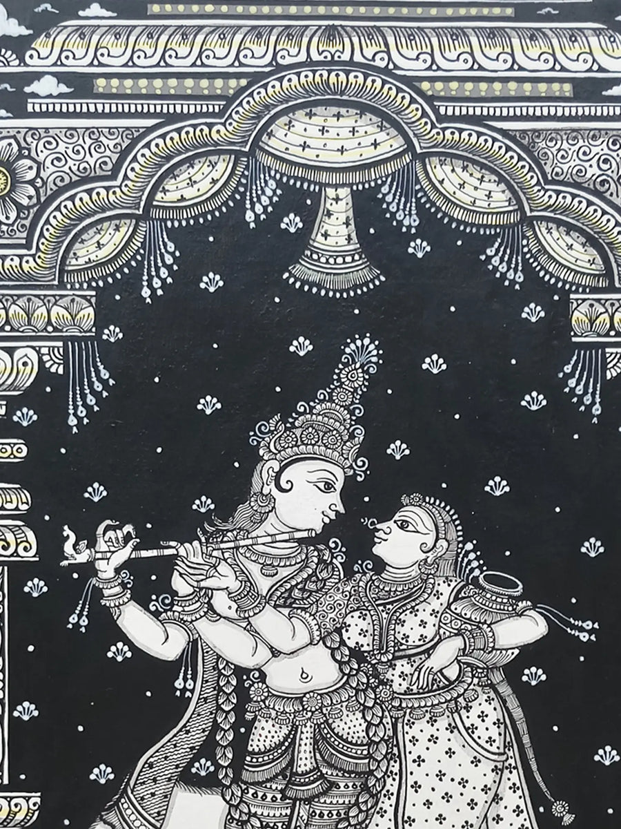 Divine Radha-Krishna Painting