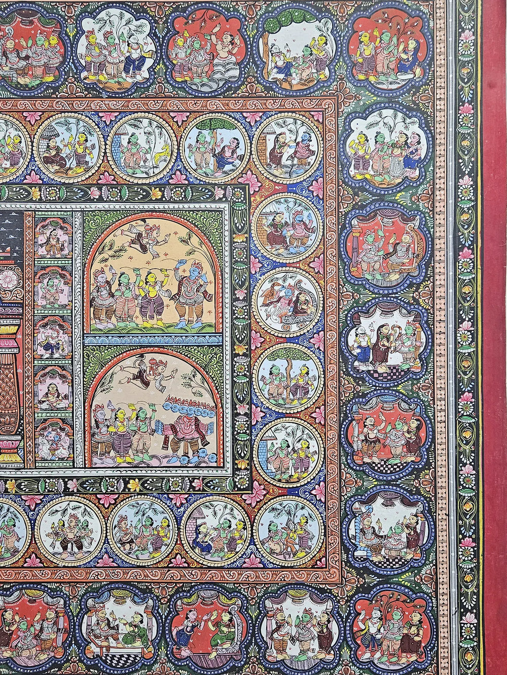 Lord Rama'S Darbar (Ramayan Story) | Pattachitra Painting | By Rabi Behera