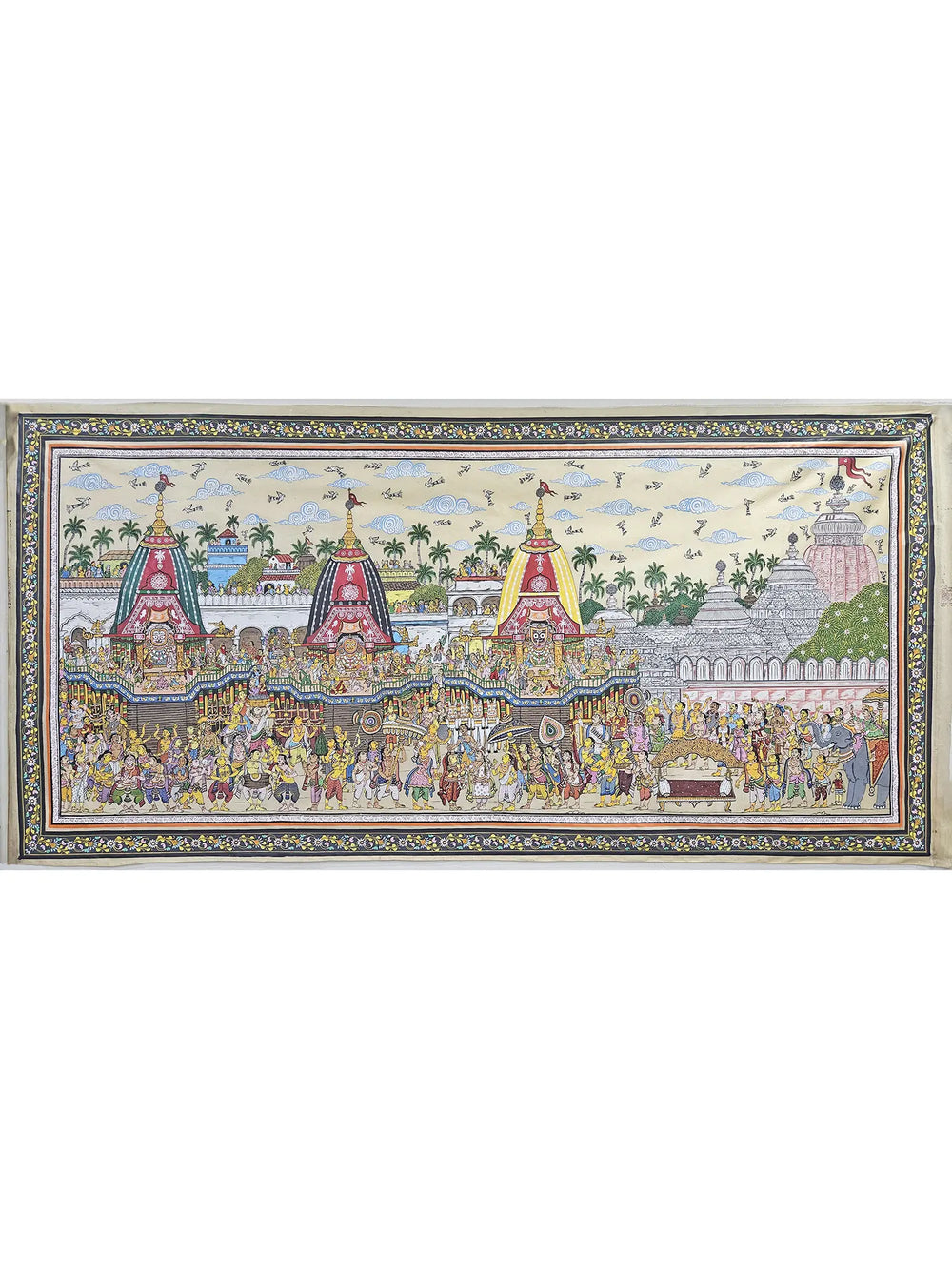 Jagannath Ratha Yatra | Pattachitra Painting | By Rabi Behera