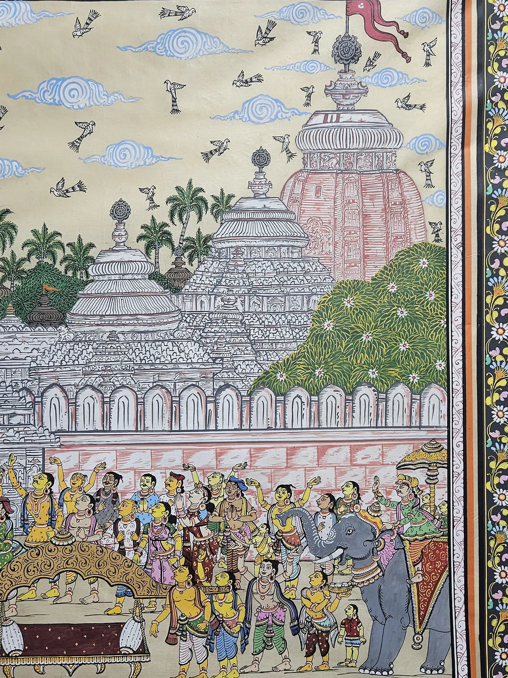 Jagannath Ratha Yatra | Pattachitra Painting | By Rabi Behera