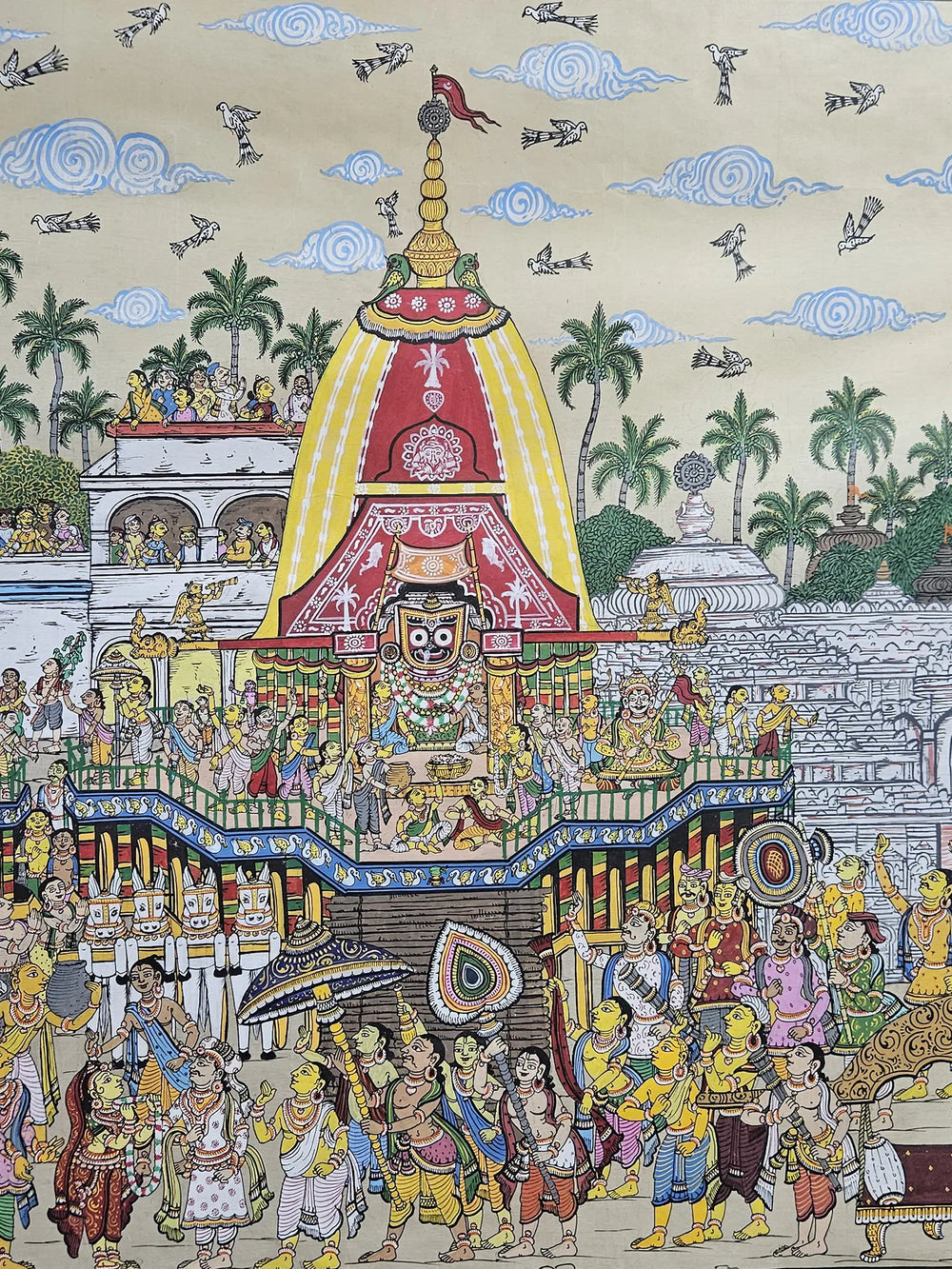 Jagannath Ratha Yatra | Pattachitra Painting | By Rabi Behera