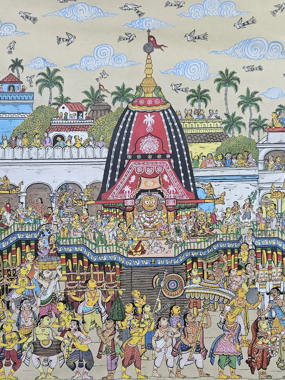 Jagannath Ratha Yatra | Pattachitra Painting | By Rabi Behera