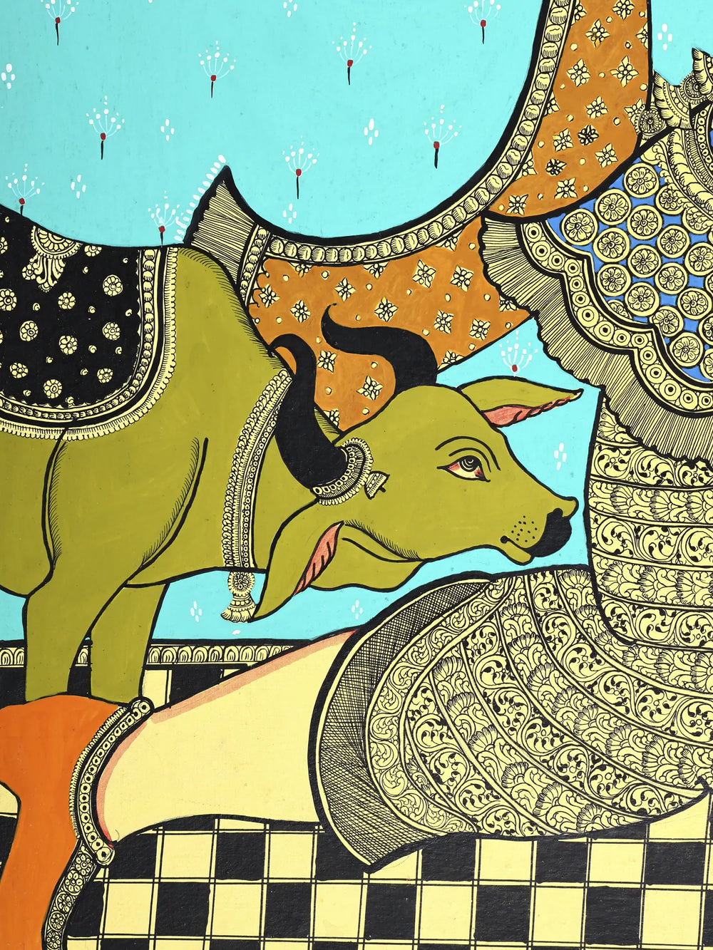Is This The Finest Painting of Goddess Durga Ever Made ?