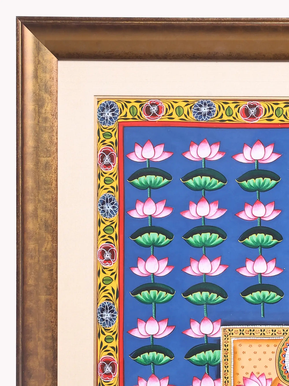 Shrinathji - Form of Lord Krishna | Unframed Pichwai Painting