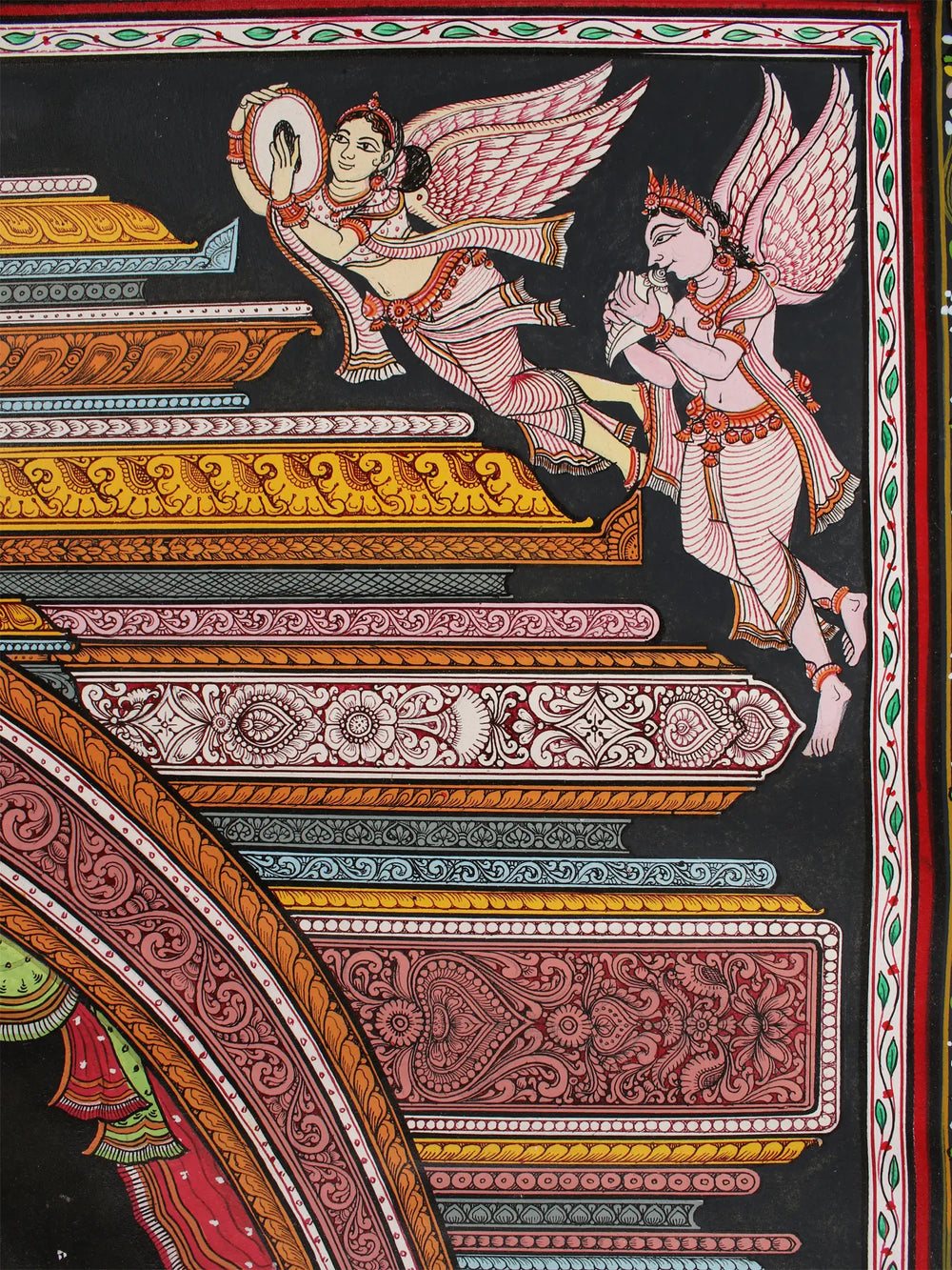 Superfine Gods Worshipping jagannatha Narasimha | Patta Painting | Odisha Art