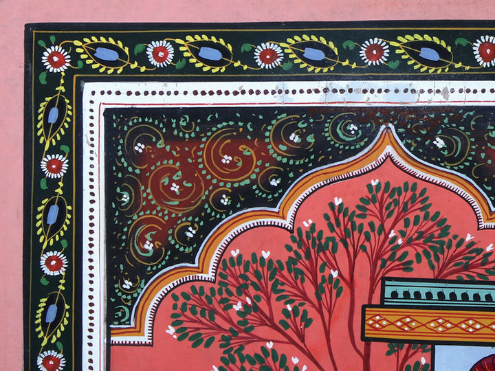 An Episode from the Life of Shri Chaitanya Mahaprabhu Pattachitra Painting on Cloth by Rabi Behera · view 3