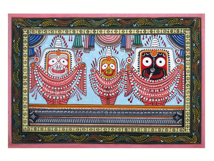 Lord Jagannath Ji Pattachitra Painting on Cloth by Rabi Behera · view 1