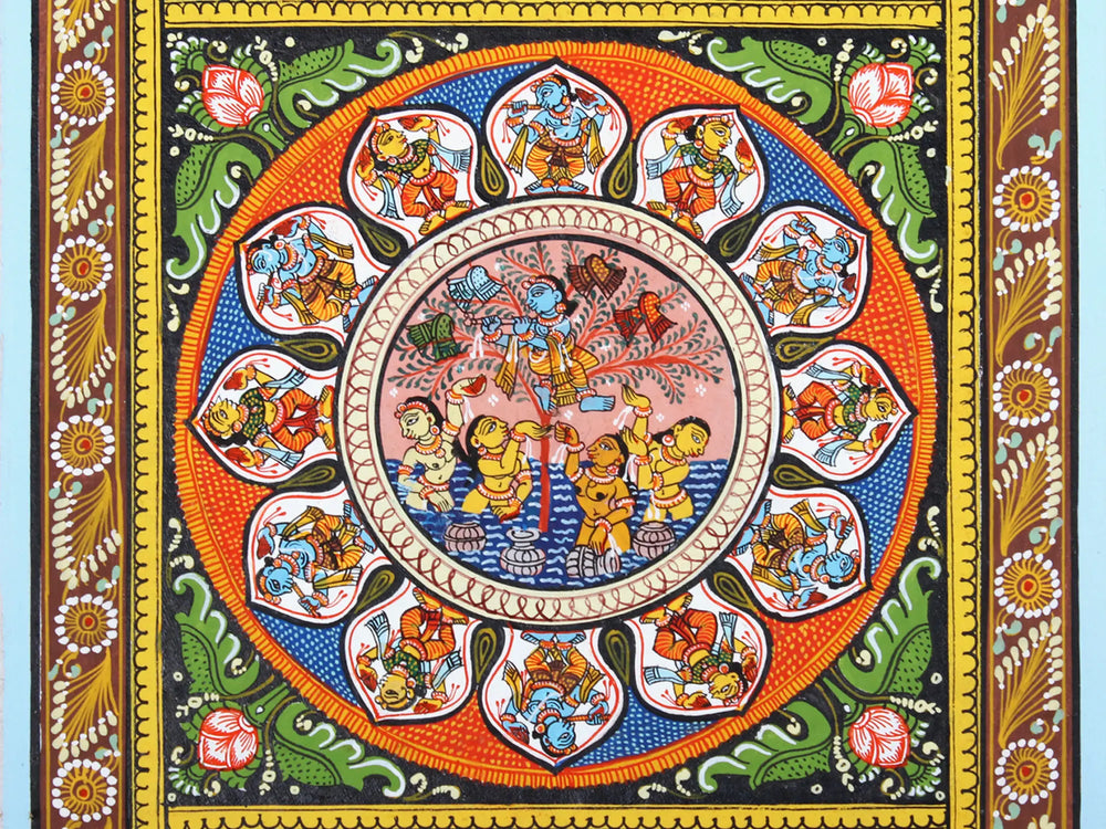 Lord Krishna Stealing The Clothes of Gopis | Ten Incarnations of Lord Vishnu (Dashavatara)