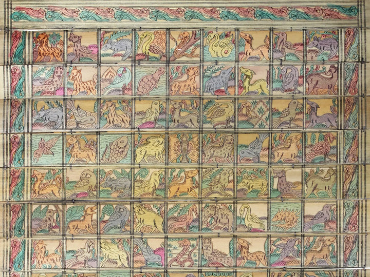 Wildlife Pattachitra Painting on Cloth by Rabi Behera · view 2