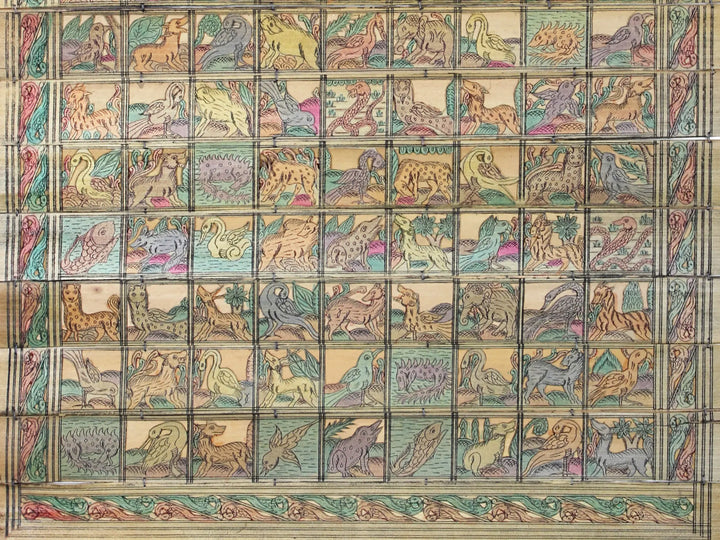 Wildlife Pattachitra Painting on Cloth by Rabi Behera · view 3