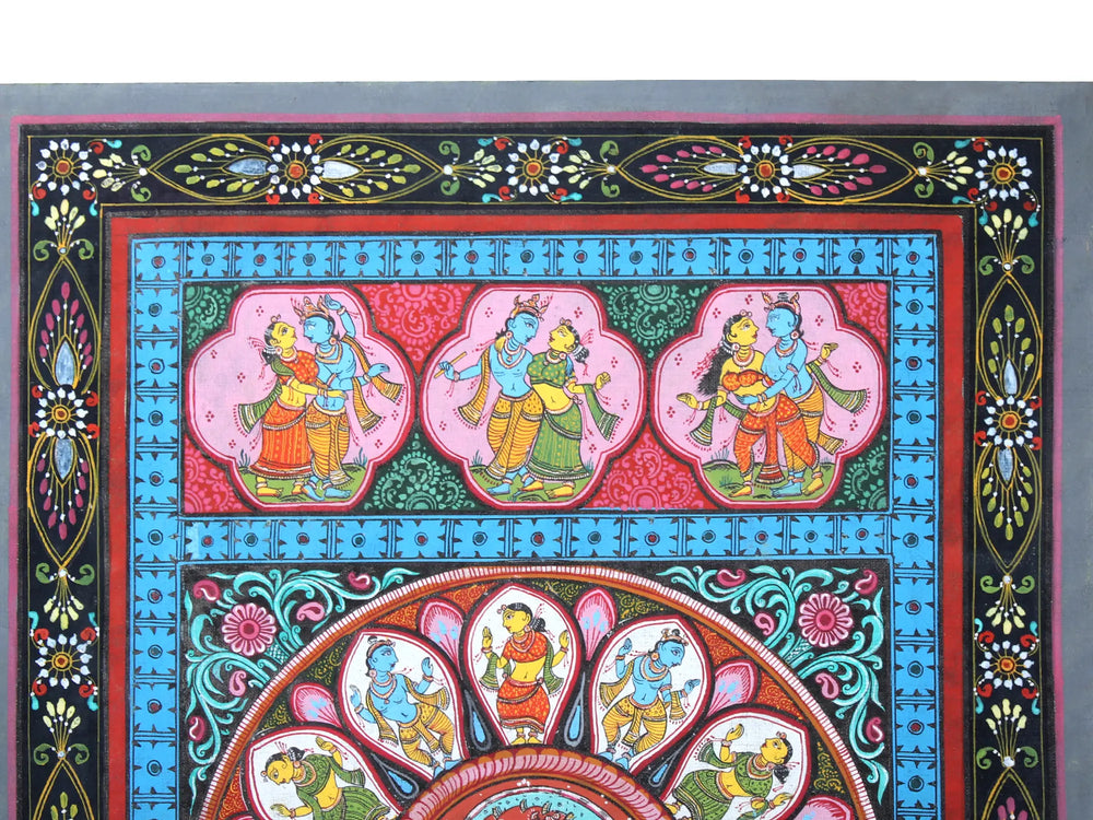 Lord Krishna Killing The Demon Aghasura and Radha-Krishna in Different Poses