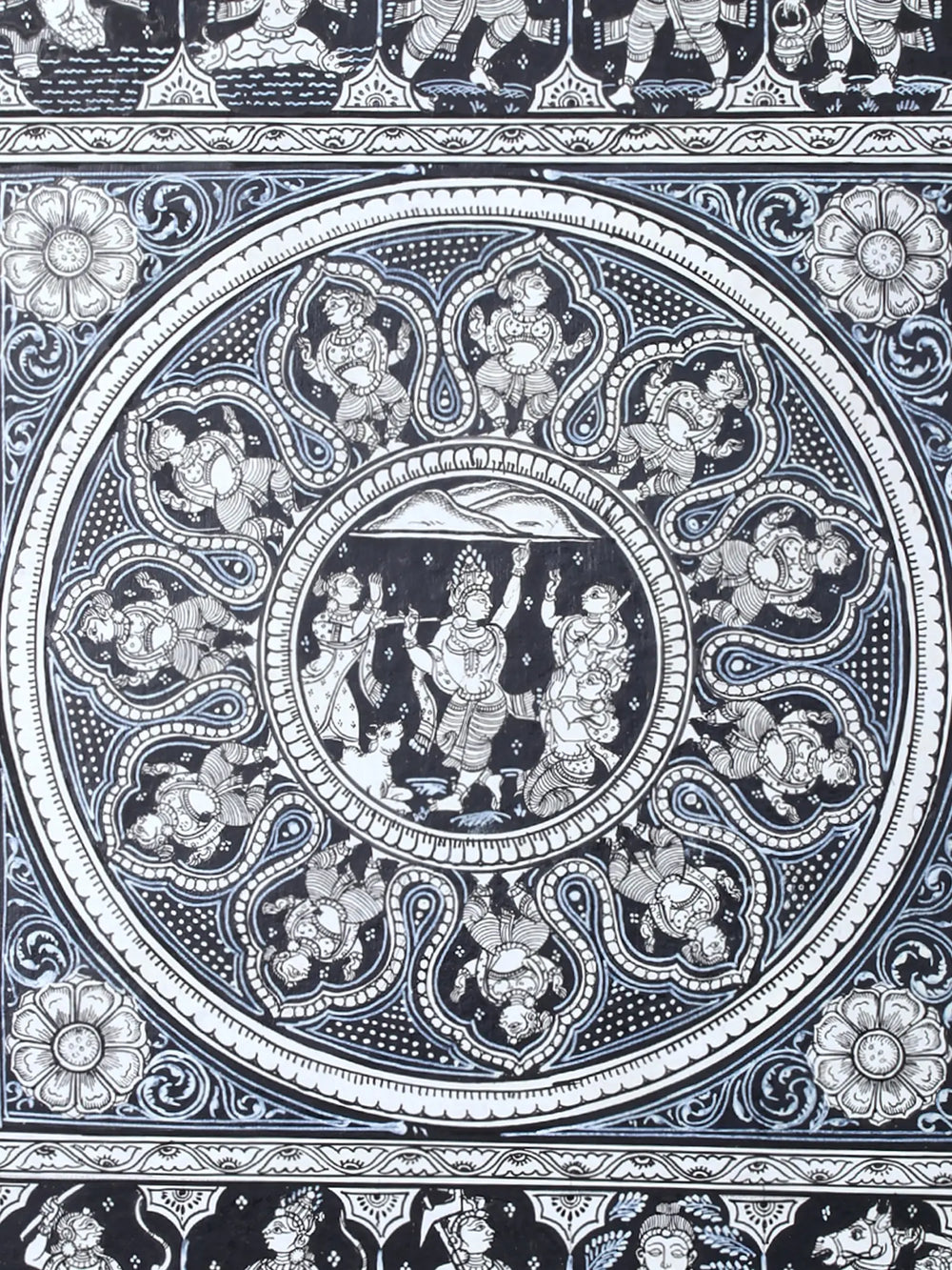Lord Krishna Lifting Mount Goverdhan on His Finger | Dashavatara of Lord Vishnu