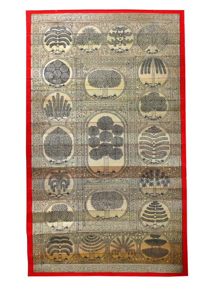 Tree Series 8 Pattachitra Painting on Cloth by Rabi Behera · view 1