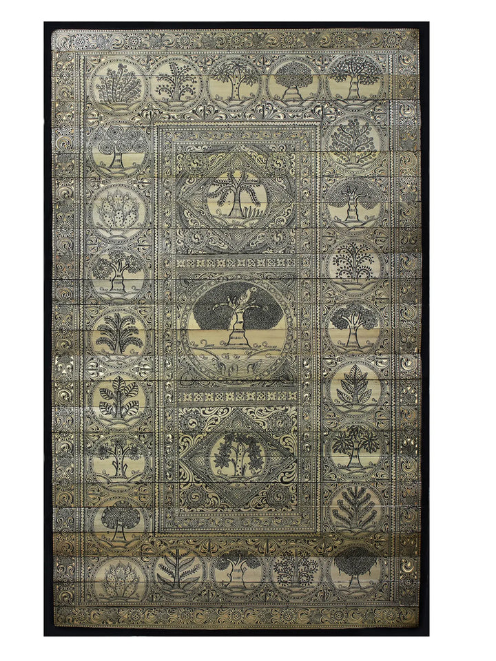 Tree Series 27 Pattachitra Painting on Cloth by Rabi Behera · view 1