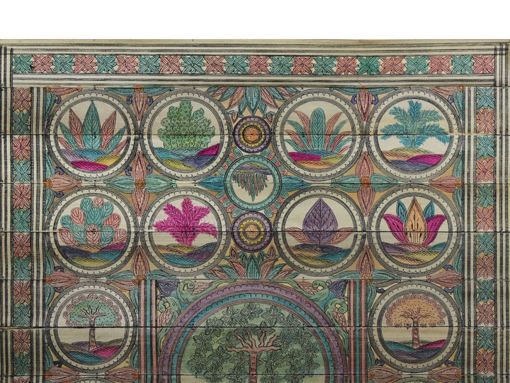 Tree Series 33 Pattachitra Painting on Cloth by Rabi Behera · view 3