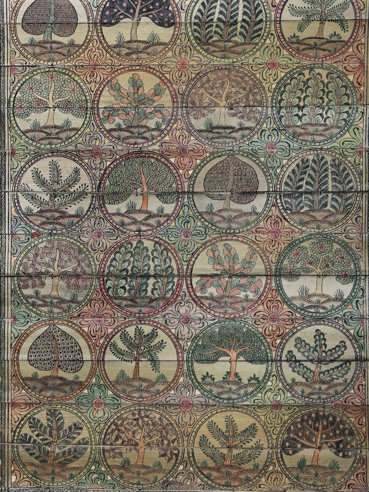Tree Series 34 Pattachitra Painting on Cloth by Rabi Behera · view 2