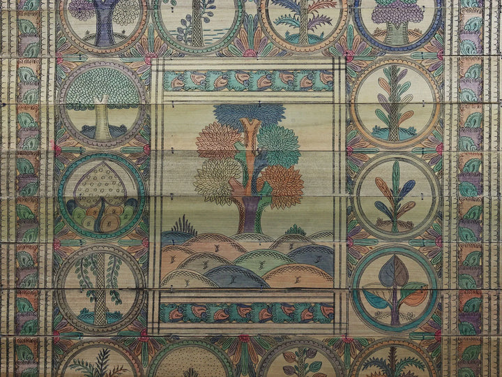 Tree Series 38 Pattachitra Painting on Cloth by Rabi Behera · view 4