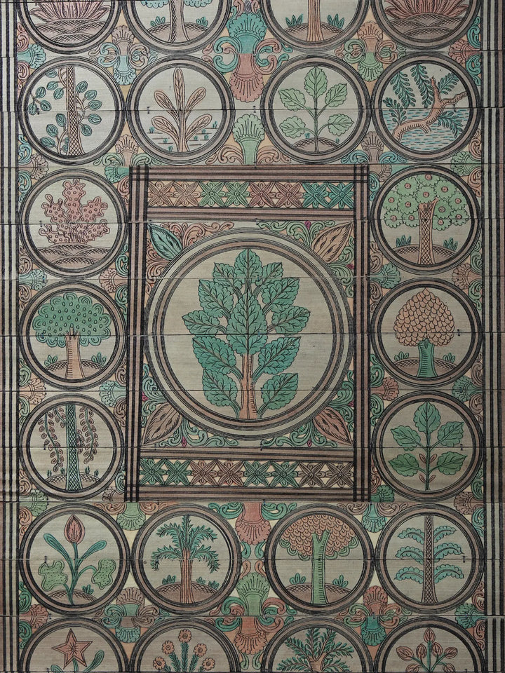 Tree Series 40 Pattachitra Painting on Cloth by Rabi Behera · view 2