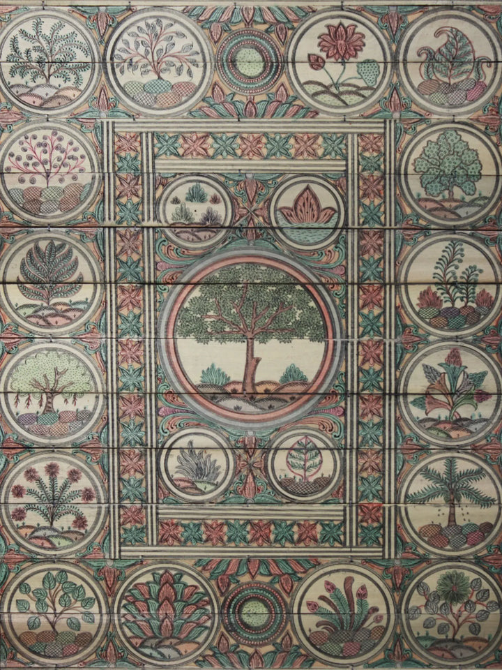 Tree Series 41 Pattachitra Painting on Cloth by Rabi Behera · view 2
