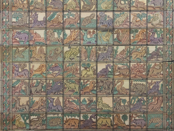 The Wildlife Pattachitra Painting on Cloth · view 4