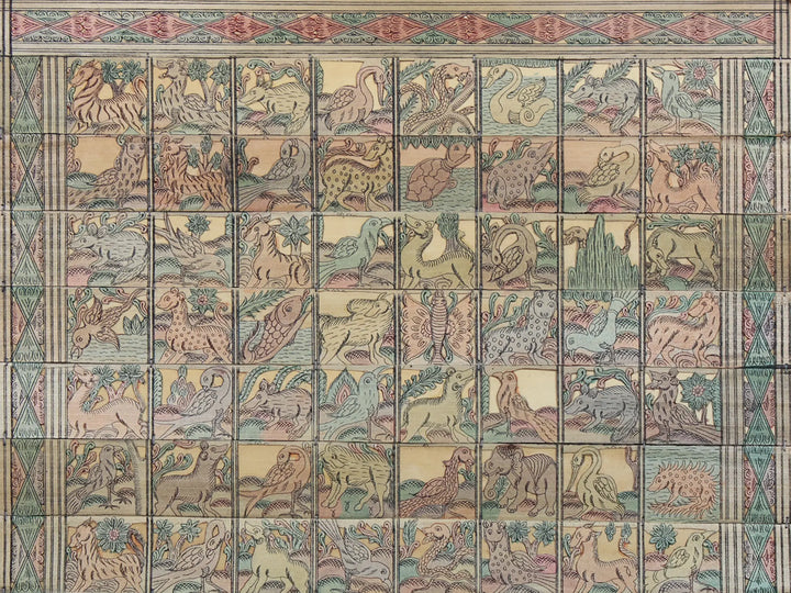 Wildlife Pattachitra Painting on Cloth · view 3
