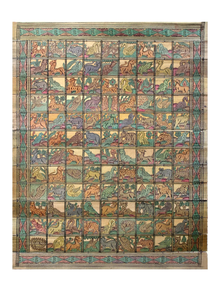 Wildlife Pattachitra Painting on Cloth · view 1