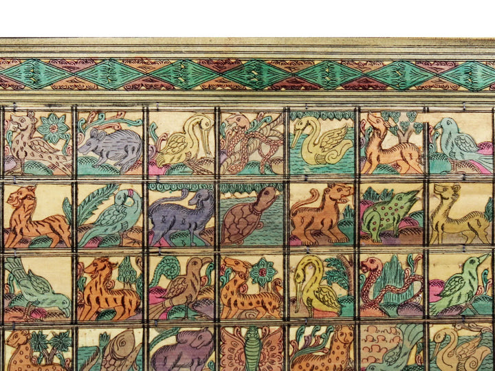 Wildlife Pattachitra Painting on Cloth · view 3