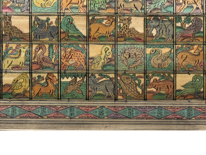 Wildlife Pattachitra Painting on Cloth · view 4