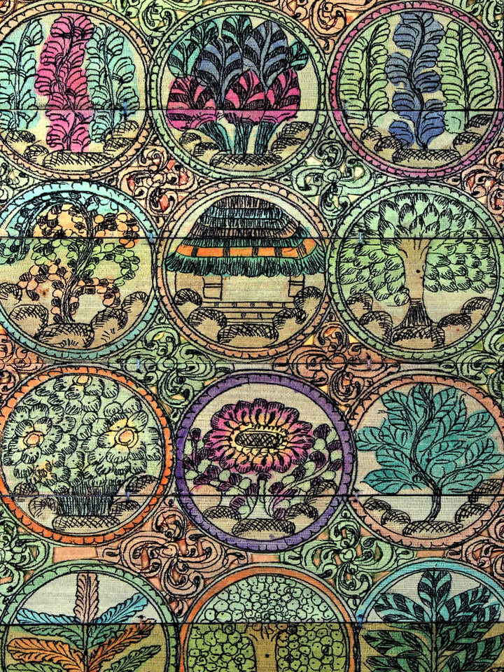 Tree Series 84 Pattachitra Painting on Cloth · view 2