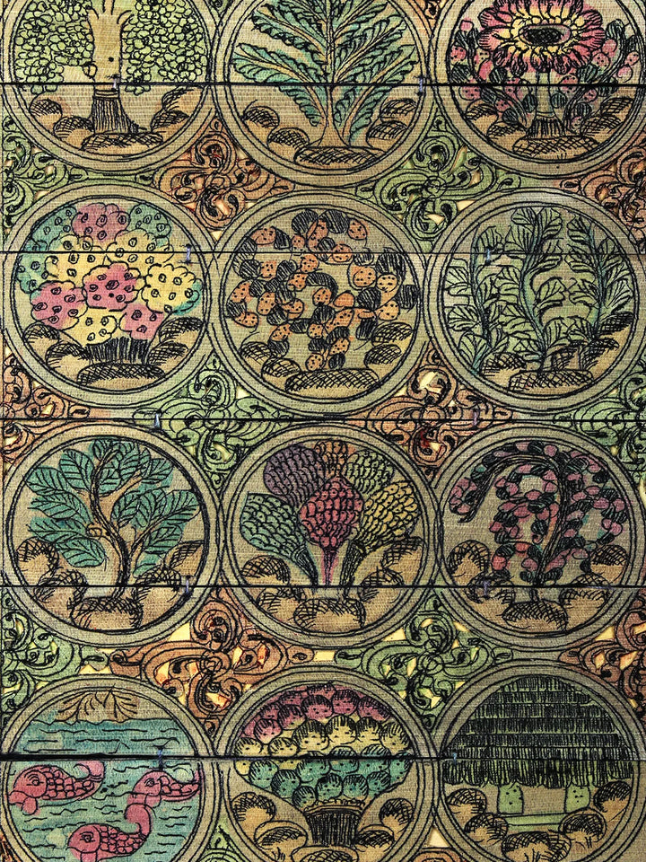 Tree Series 89 Pattachitra Painting on Cloth · view 2