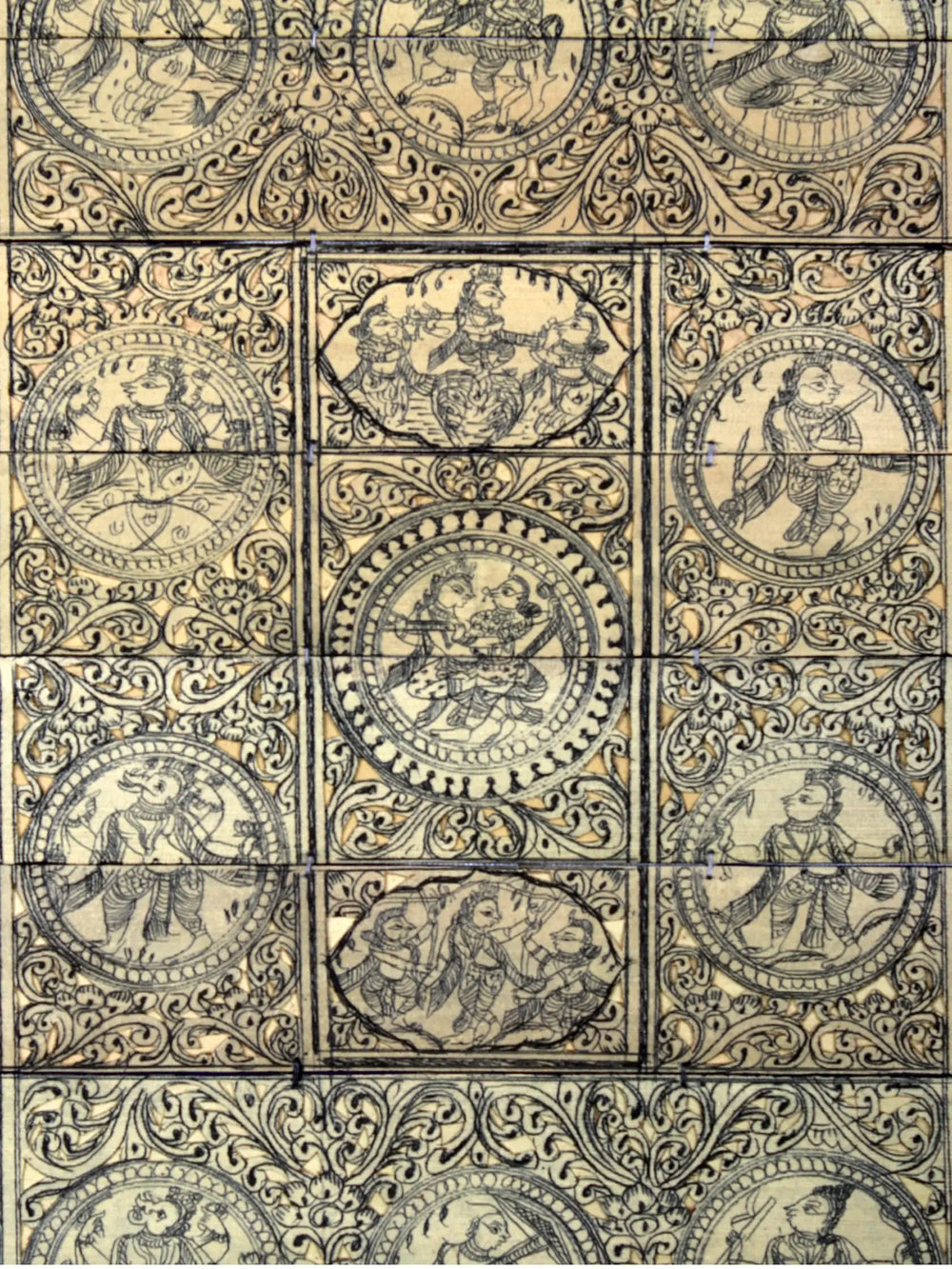 Episodes of Krishna Leela with Ten Incarnations of Lord Vishnu