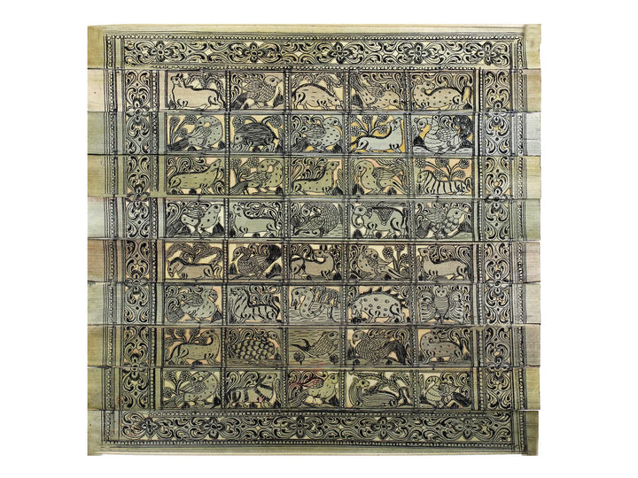 Wildlife Pattachitra Painting on Cloth · view 1