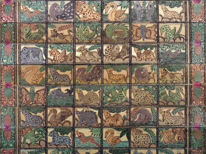 Wildlife Pattachitra Painting on Cloth · view 2