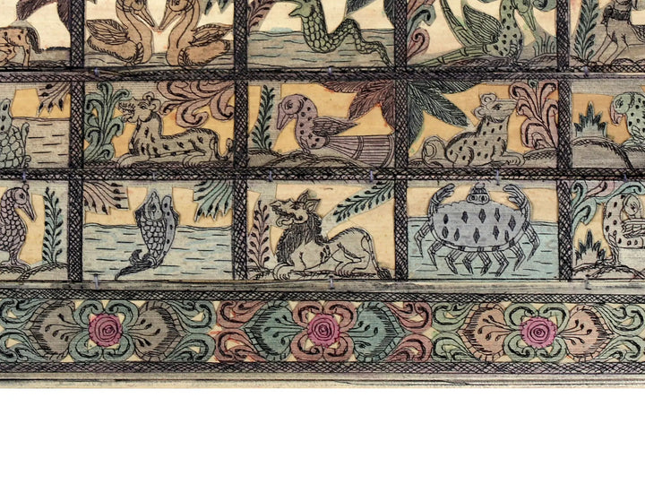 The Wildlife Patachitra from Odisha Pattachitra Painting on Cloth · view 4