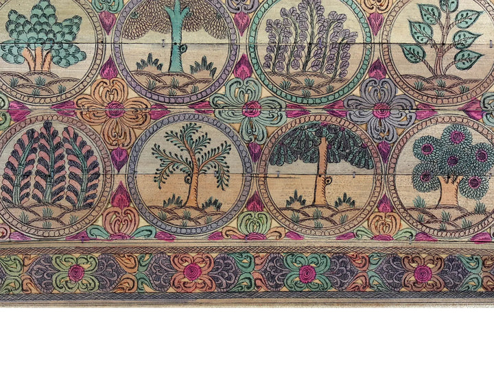 Tree Series 100 Pattachitra Painting on Cloth · view 4